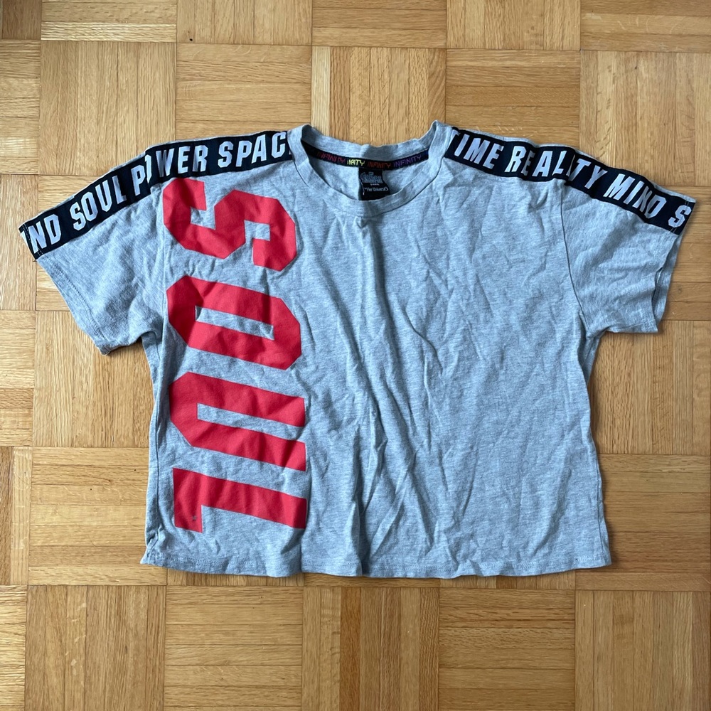 Her Universe Marvel Avengers: Infinity War Soul Stone Girls Crop Top - Picture 7 of 12